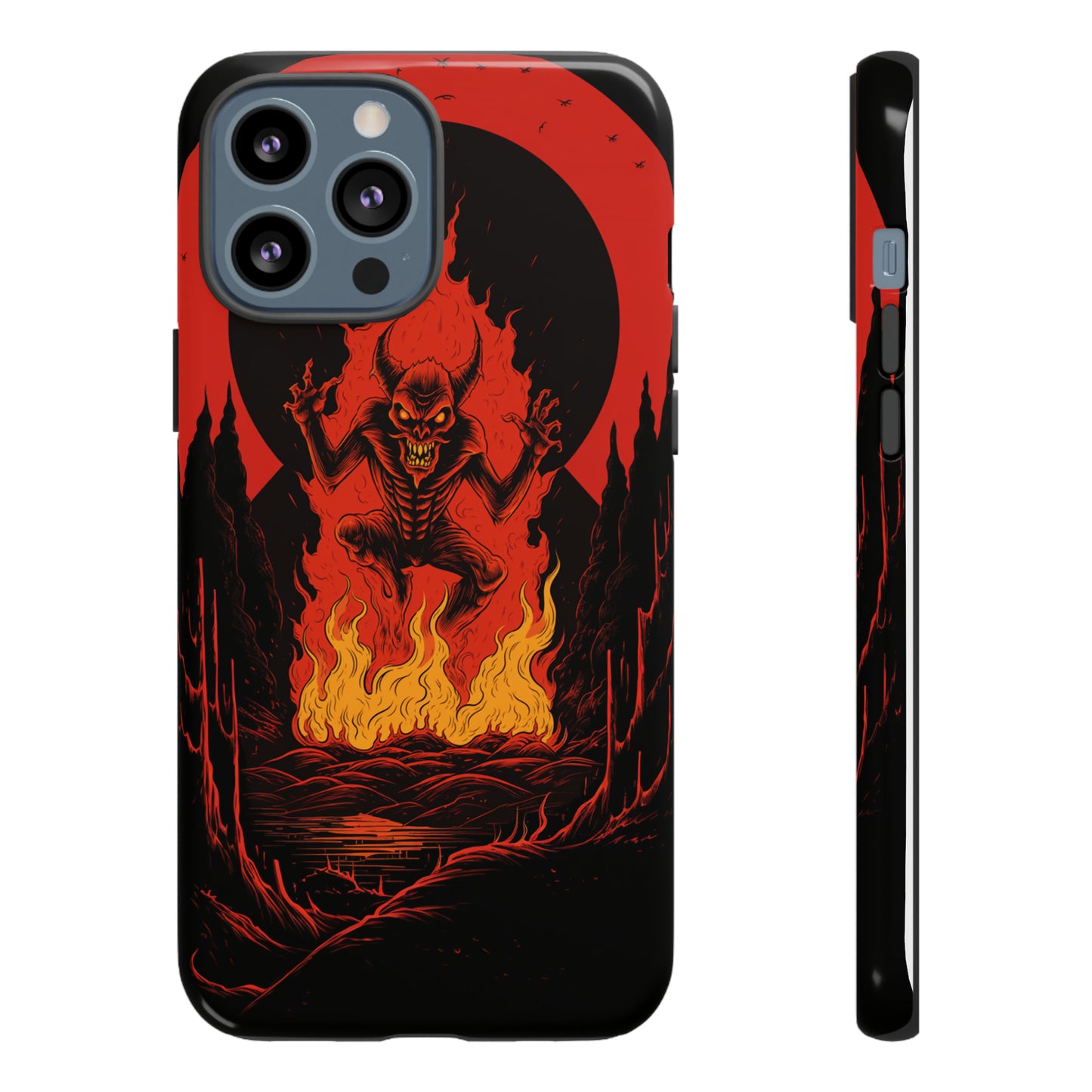 Little Red Devil iPhone Case