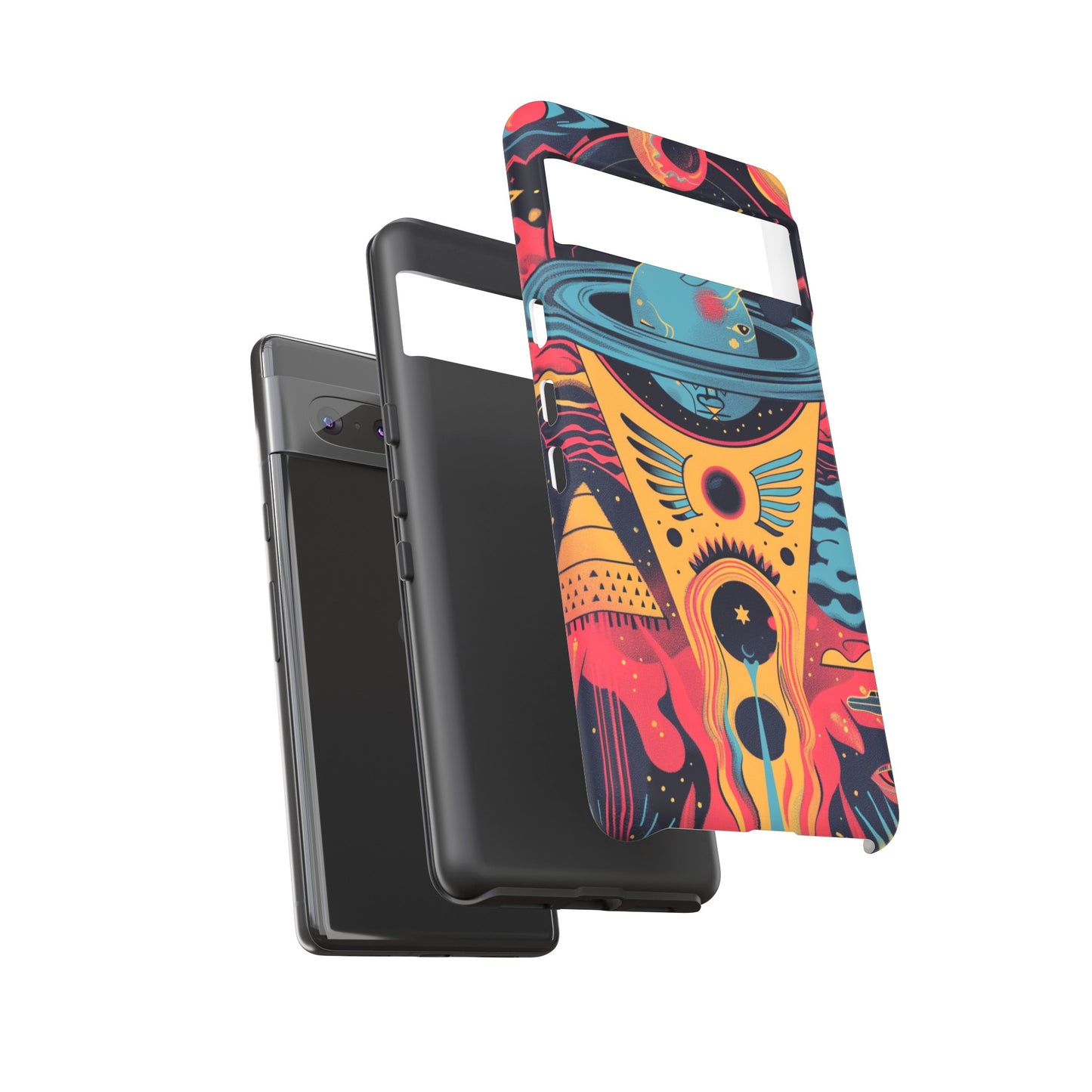 Cosmic Journey Space and Time Phone Case