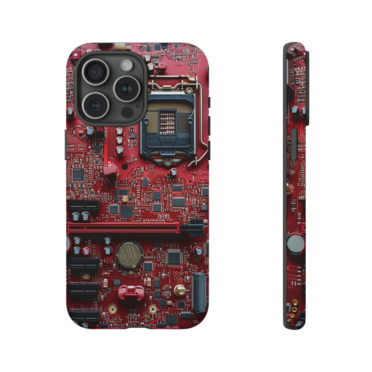 Open Circuit Naked Motherboard Technology Phone Case