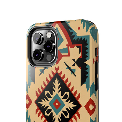 Native American Santa Fe Style Abstract iPhone Case