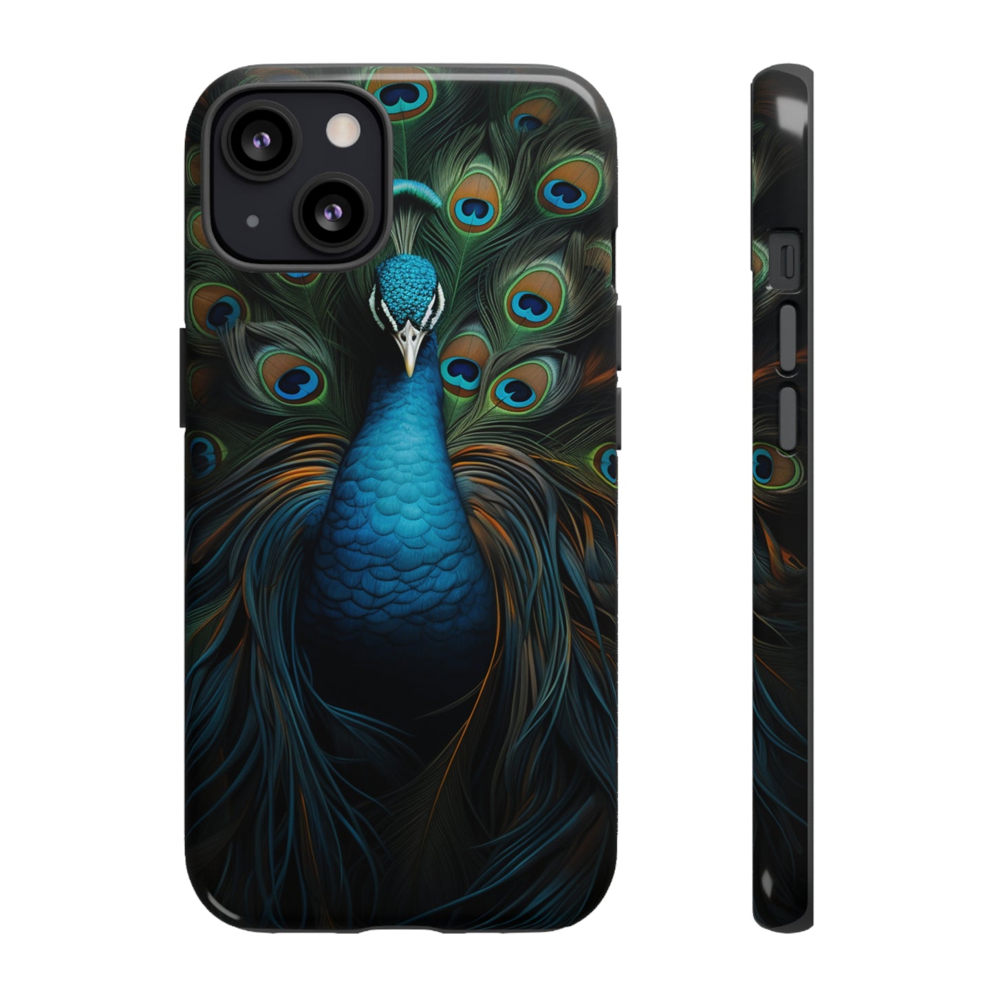 Peacock Feathers iPhone Case - A Timeless Symbol of Elegance for Google Pixel, iPhone, and Samsung Cases