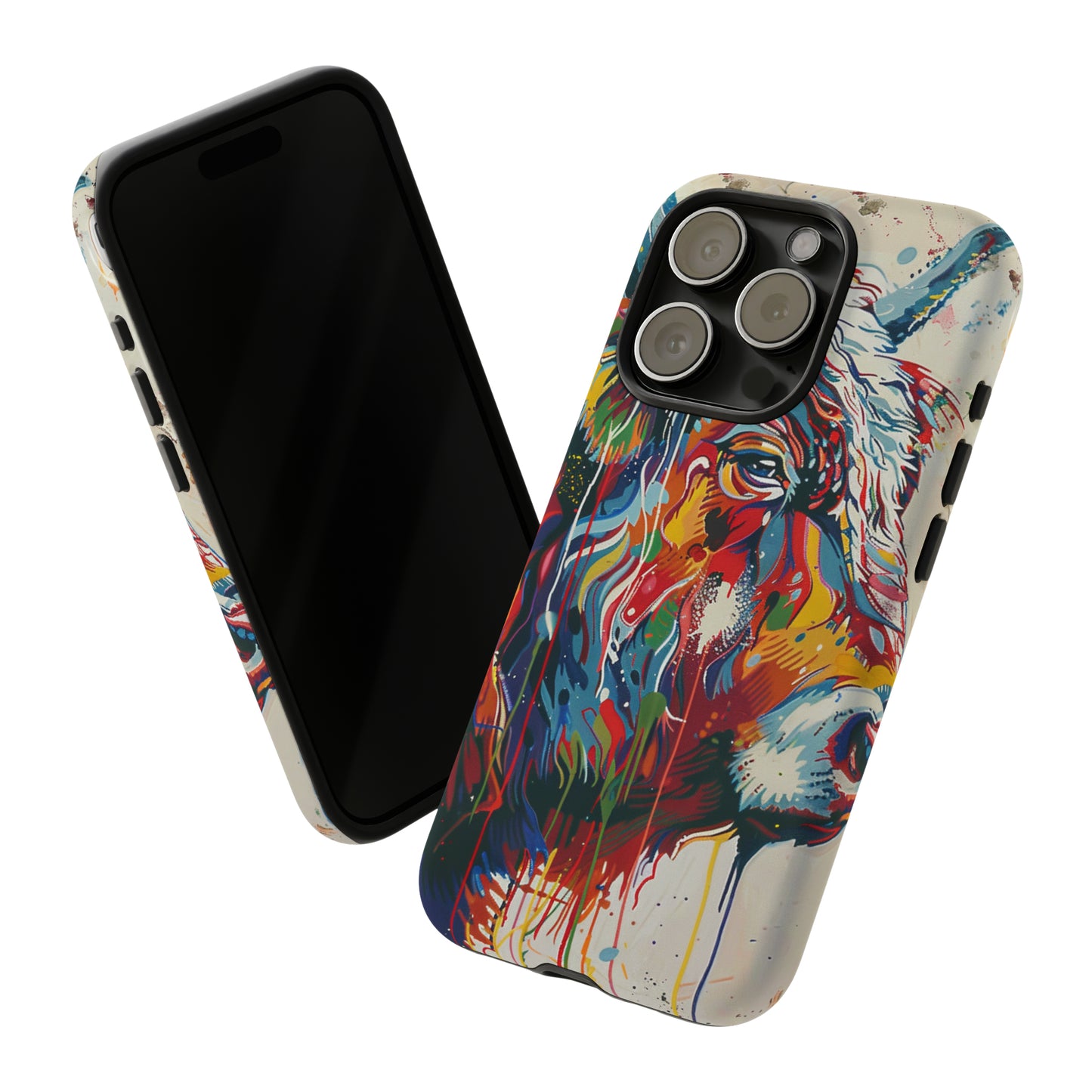 Whole Lotta Bull Abstract Phone Case