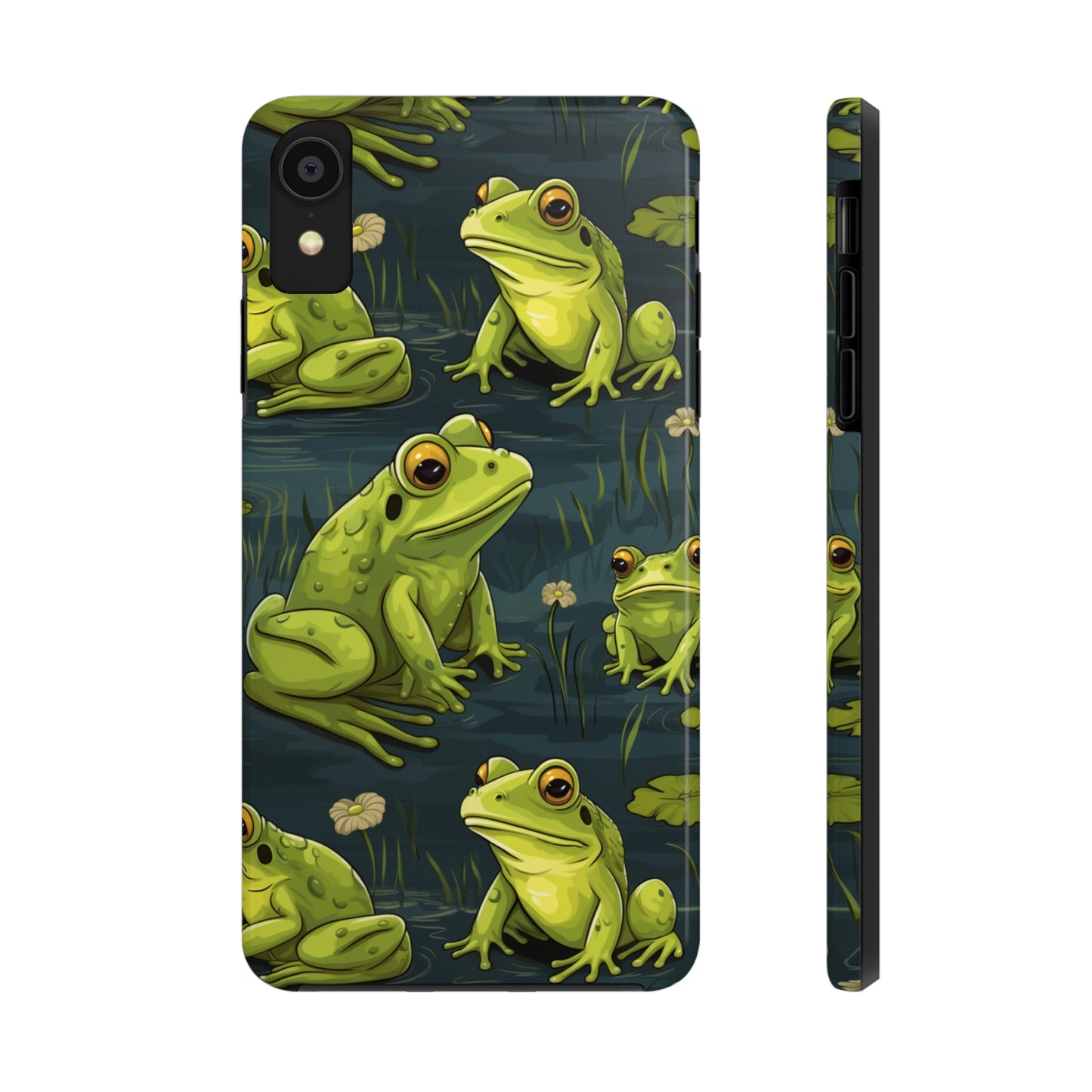 Frogs Tough iPhone Case | Embrace The Reptile Green Style and Reliable Protection