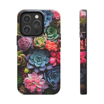 Succulent Desert Cactus Floral iPhone Case | Embrace the Beauty of Arid Elegance