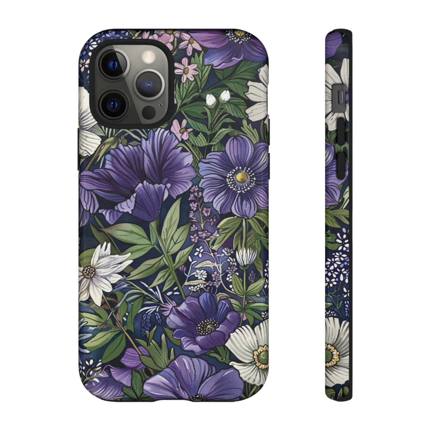 Floral Sage Purple Wildflower Phone Case