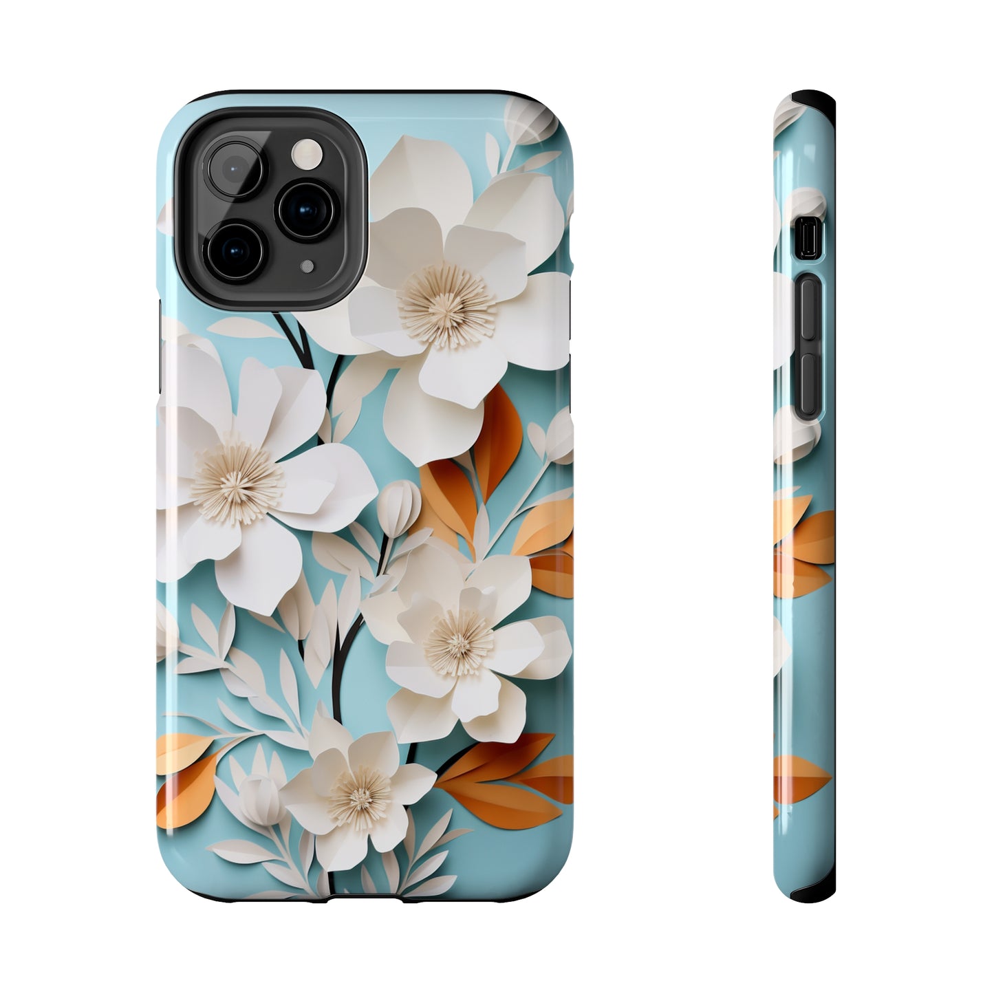 Paper Floral iPhone Case | Delicate Elegance and Nature-Inspired Beauty