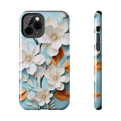 Paper Floral iPhone Case | Delicate Elegance and Nature-Inspired Beauty