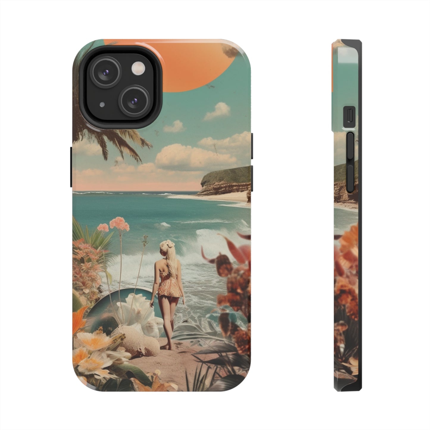 Durable Tough Case with Tropical Design