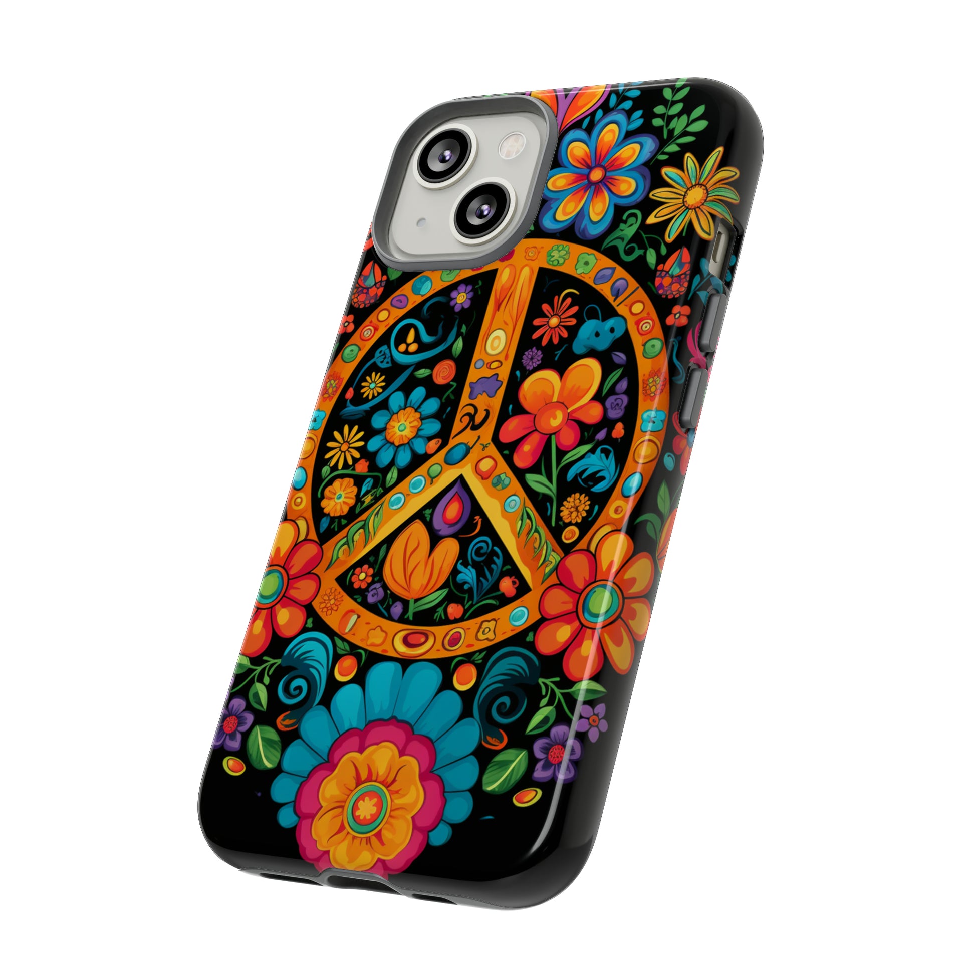 Hippie style colorful phone cover for Samsung Galaxy S23