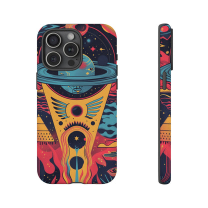 Cosmic Journey Space and Time Phone Case