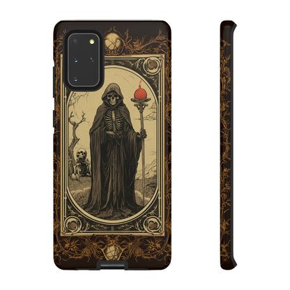 Death's Embrace: The Reaper Tarot Card