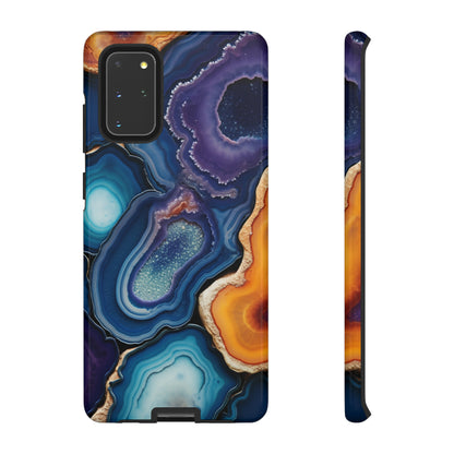 Agate Slice Geode Elegance: Natural Beauty Phone Case