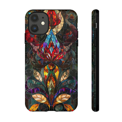 Art Deco Stained Glass floral Phone Case