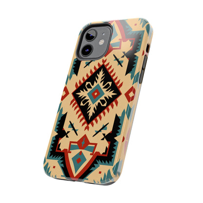 Native American Santa Fe Style Abstract iPhone Case