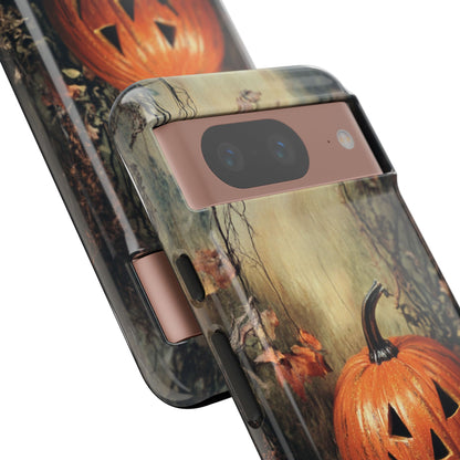 Vintage Style Halloween Jack-o'-Lantern Phone Cover