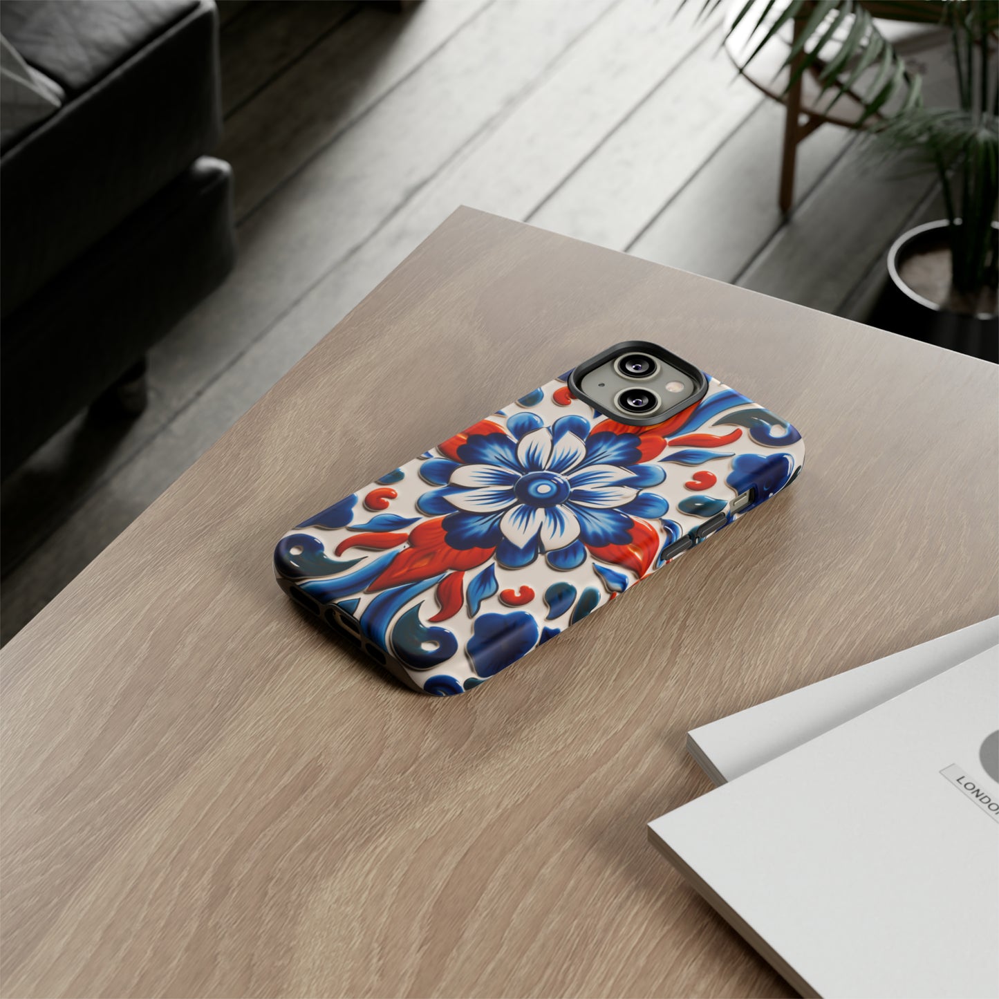 Mexican Talavera Tile Phone Case