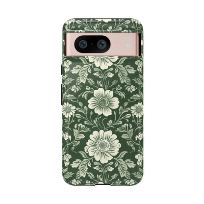 Floral Sage Green Wildflower Phone Case