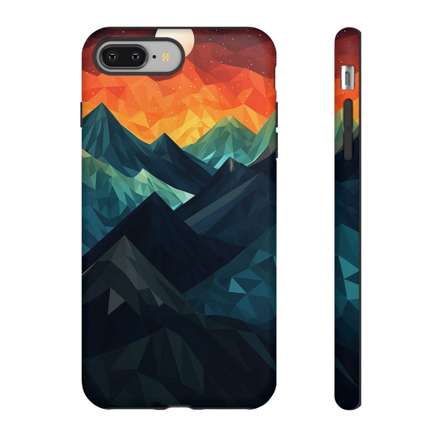 Mountain Abstract Tough Case | Embrace Nature's Beauty with a Durable Phone Case