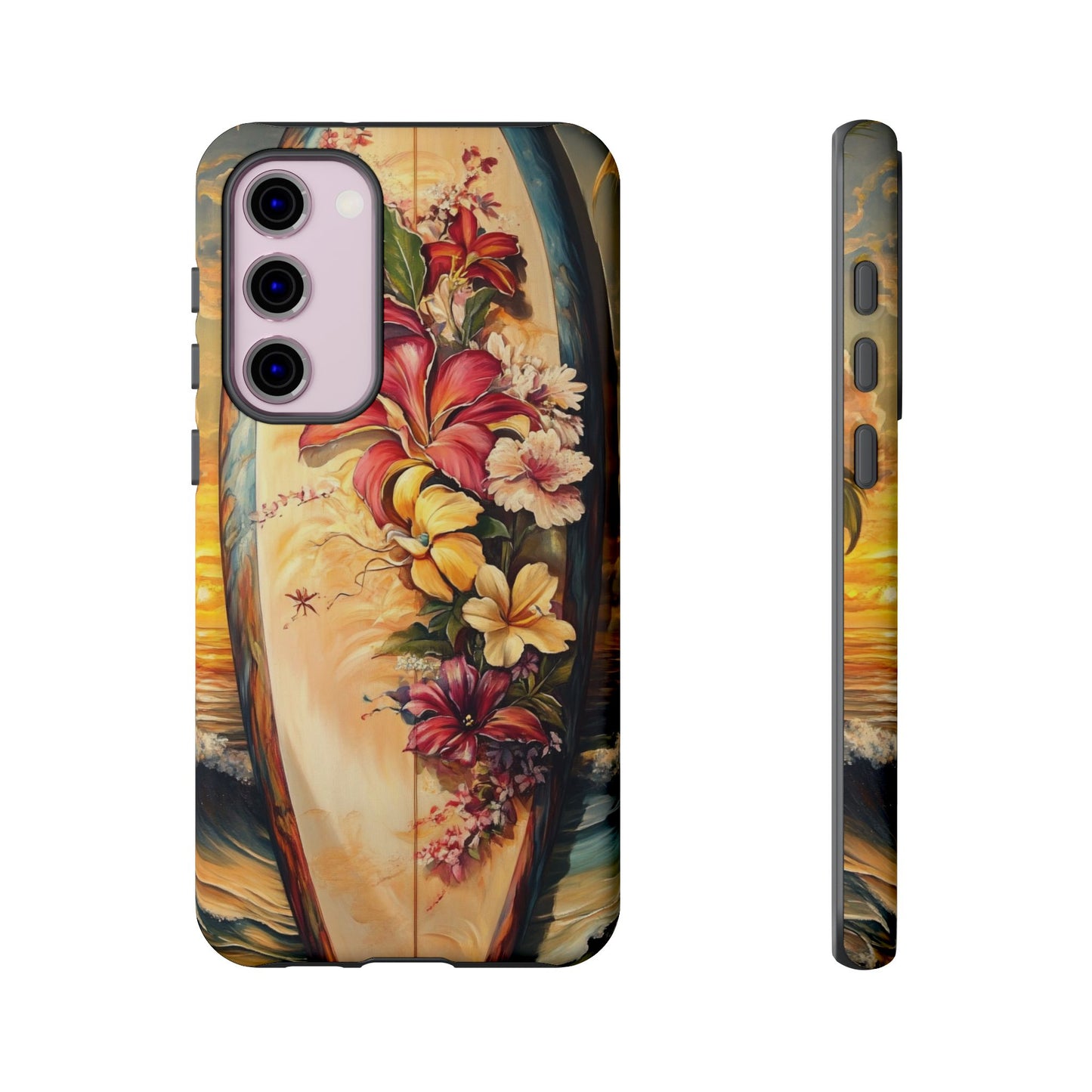 Retro Tropical Surf Art Phone Case