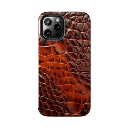 Alligator Skin Texture iPhone Case | Embrace Luxurious Style and Protection