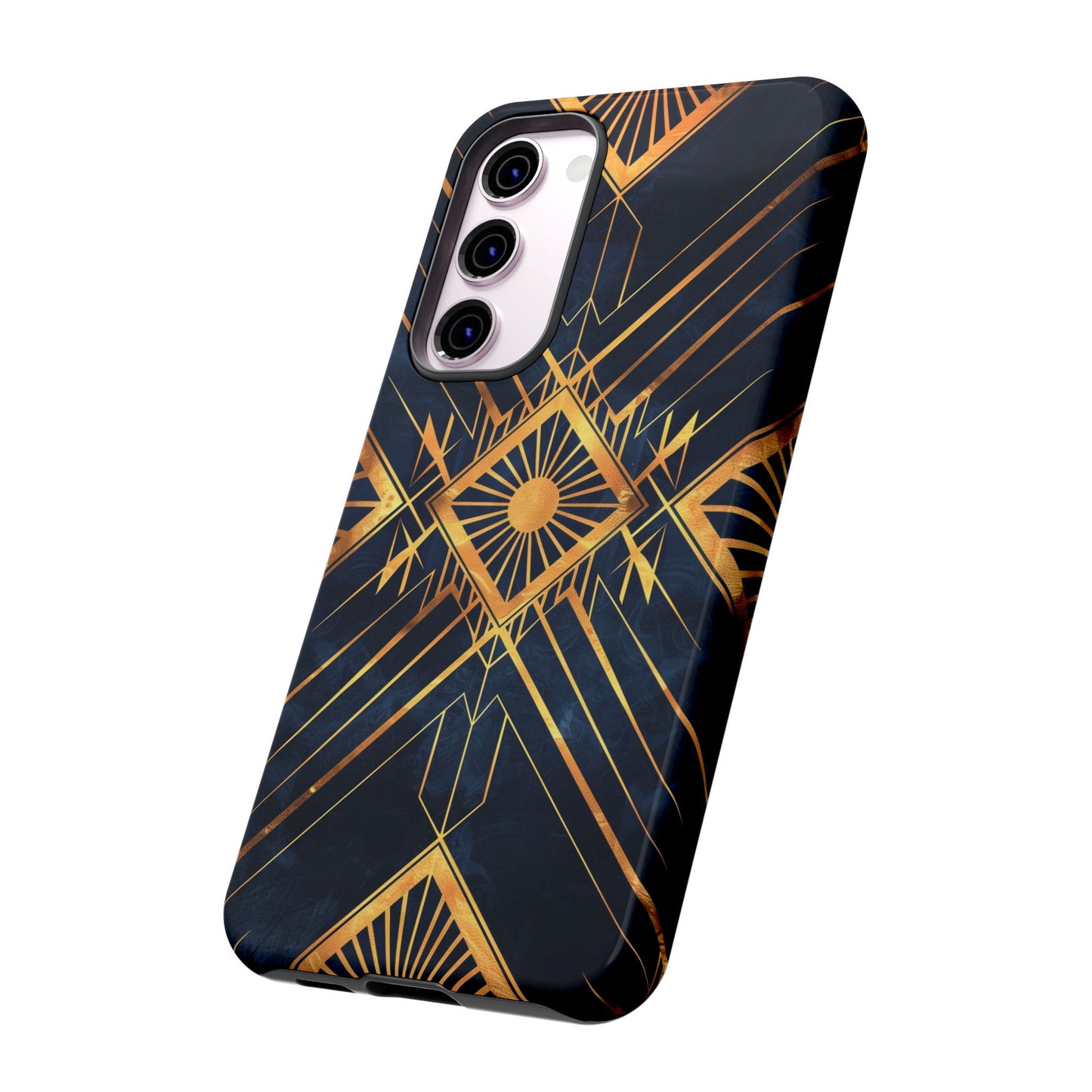 Art Deco Phone Case Vintage Geometric Pattern