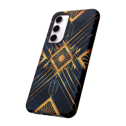 Art Deco Phone Case Vintage Geometric Pattern