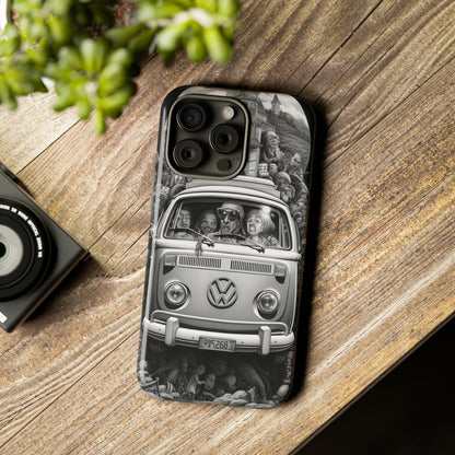 Vintage VW Camper Van iPhone Case