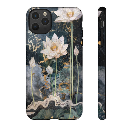 Lotus Floral Zen Art Phone Case