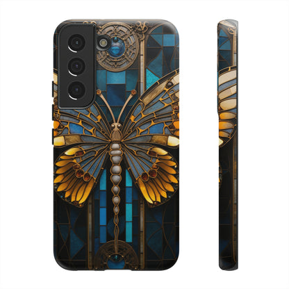 Stained Glass iPhone Butterfly Floral Aesthetic Art Nouveau