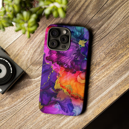 Floral Color Explosion iPhone 12 Case