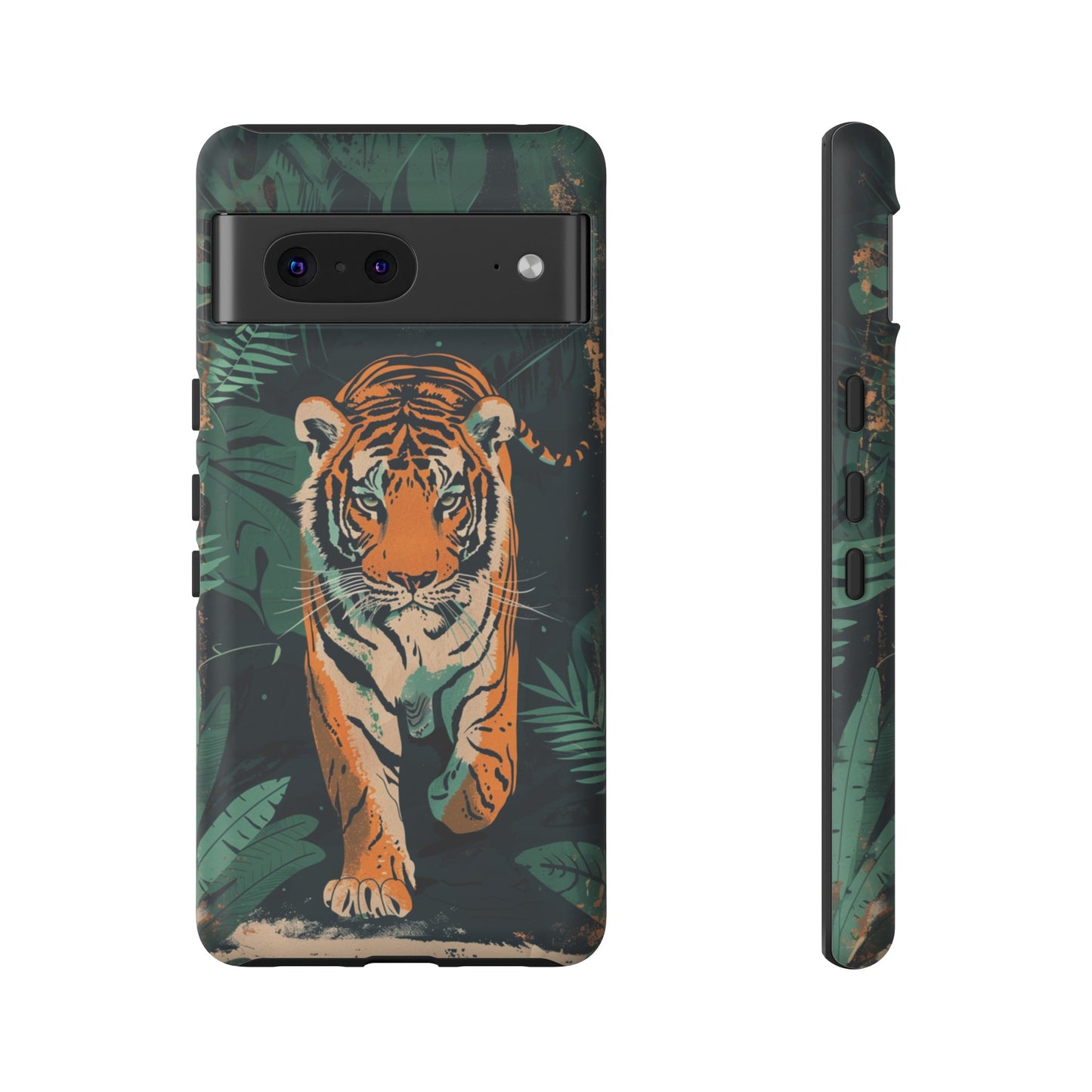 Retro Jungle Tiger Phone Case