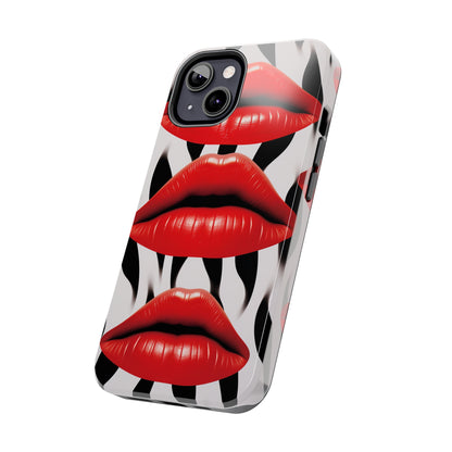 Kiss Lips iPhone Case | Expressive and Playful Design for iPhone 11, 12, 13, 14