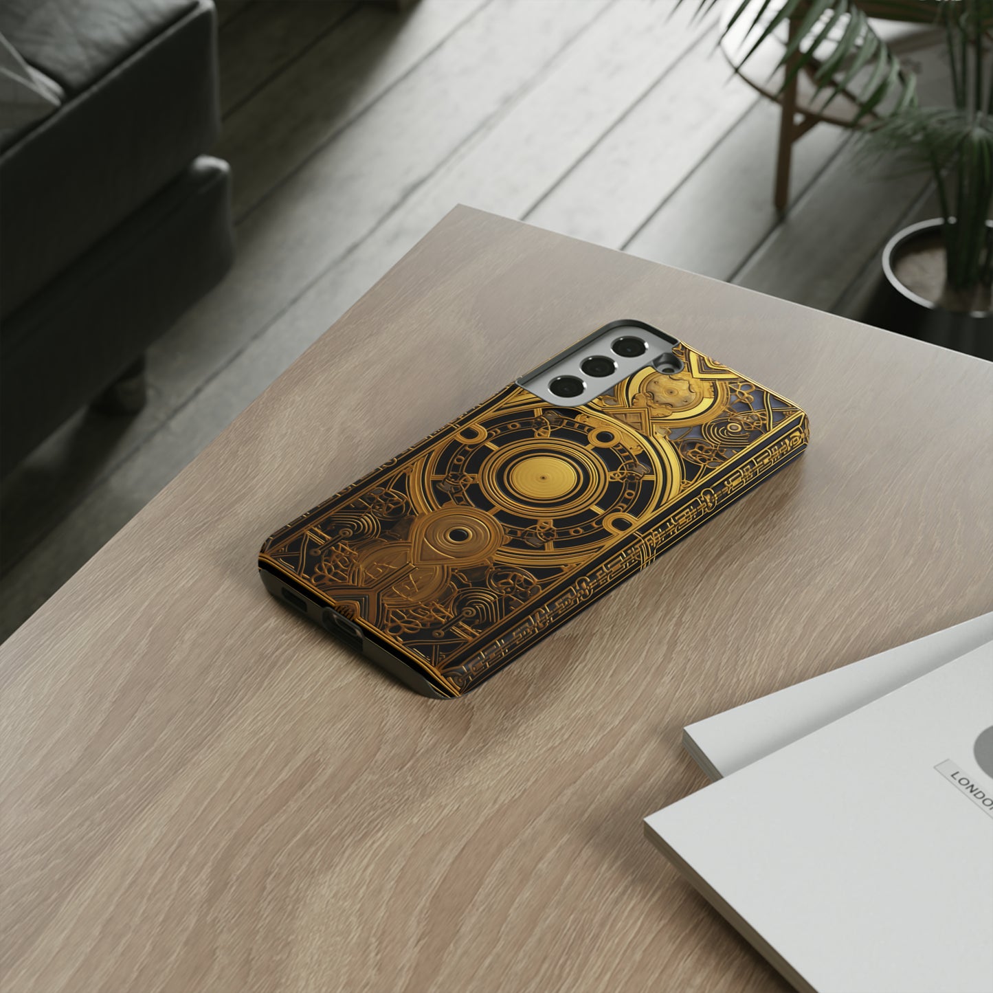 Gold Mandala Phone Case