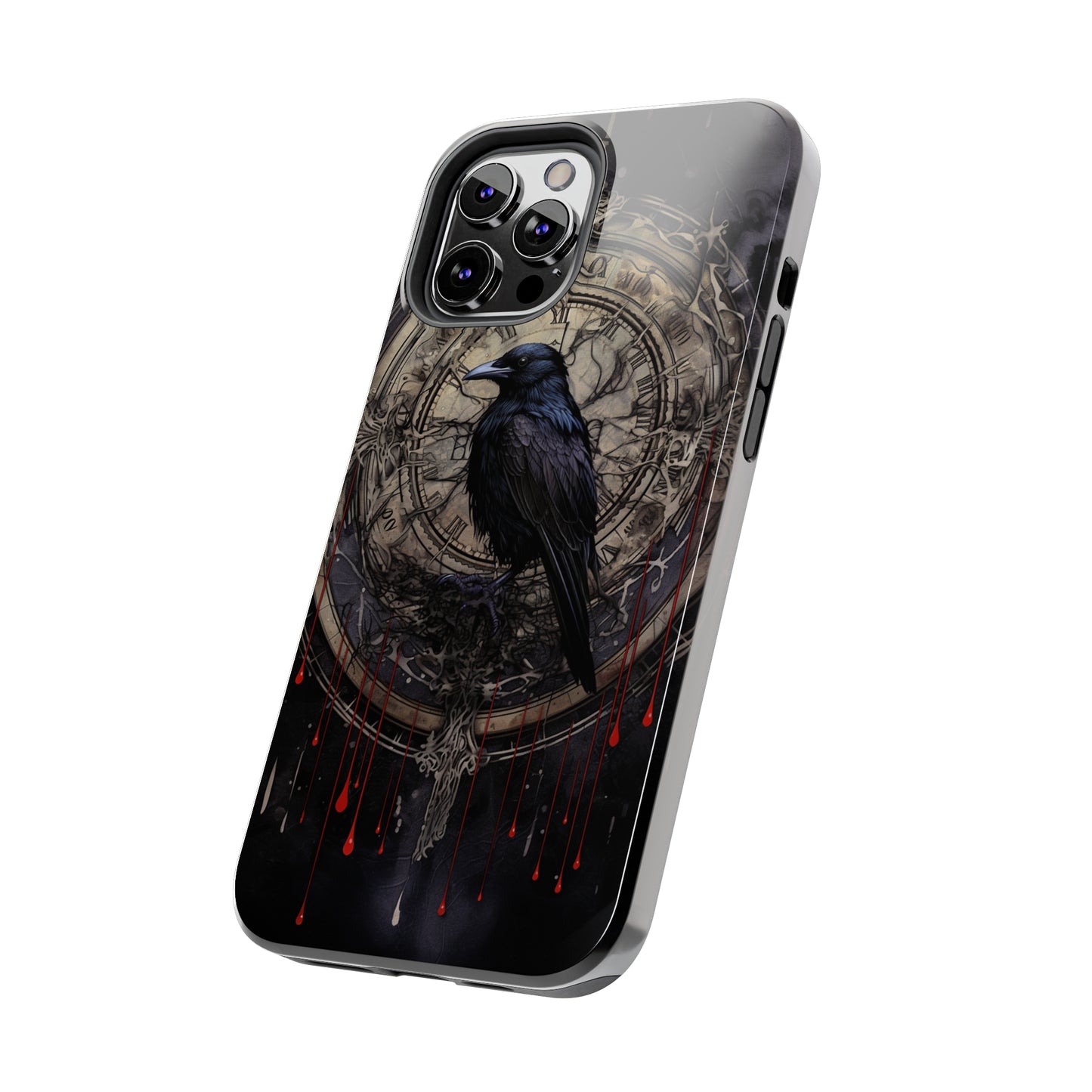 Nevermore Edgar Allan Poe iPhone Case | Embrace the Haunting Beauty of 'The Raven'