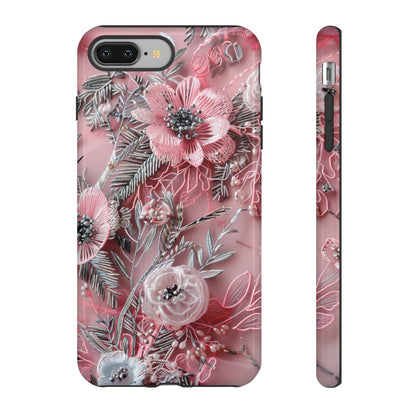 Coquette Aesthetic Floral Art Phone Case