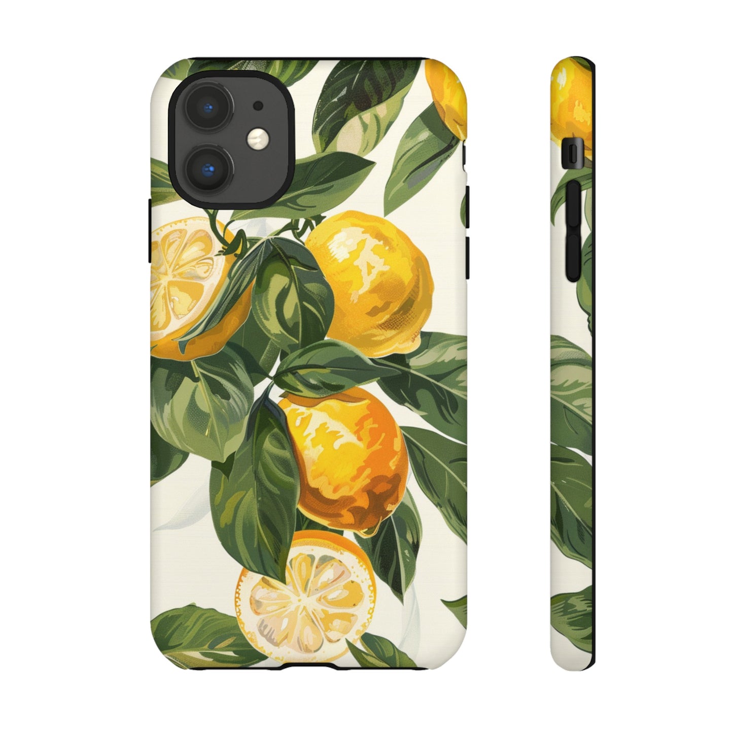 Yellow Lemon Italian  Painting iPhone 13 Case