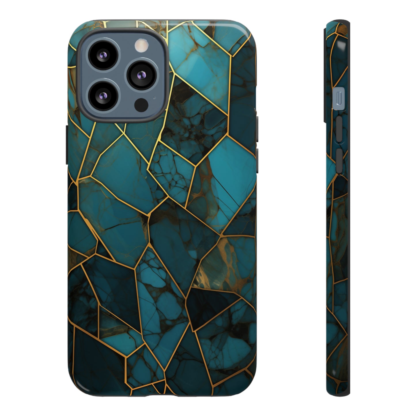 Abstract Mosaic Phone Case for iPhone 15, 14, Pro Max, 13, 12 & Samsung Galaxy S23, S22, S21, Google Pixel 7