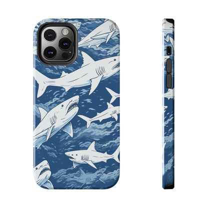 iPhone 11 Marine Majesty Shark Illustration