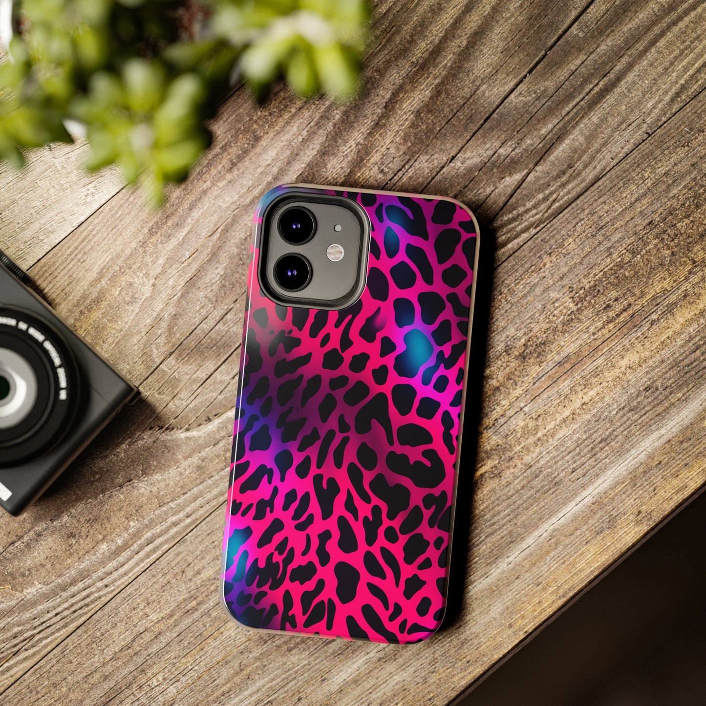 Wild Child: Trippy Leopard Spots Mystique | Dynamic iPhone Case