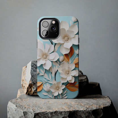 Paper Floral iPhone Case | Delicate Elegance and Nature-Inspired Beauty