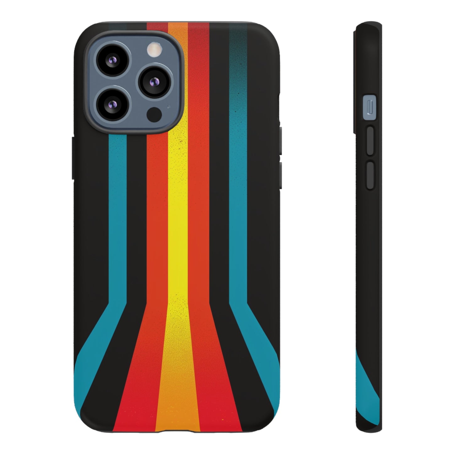 Retro Lines 1980s Flashback Phone Case