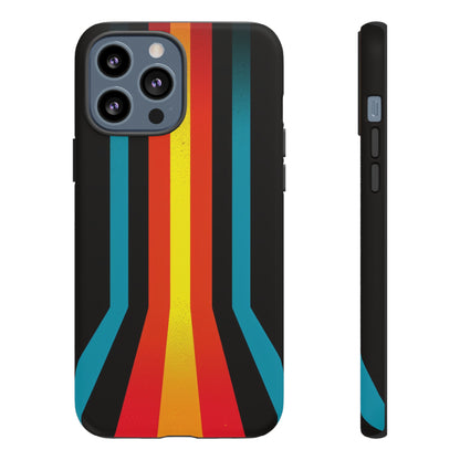 Retro Lines 1980s Flashback Phone Case