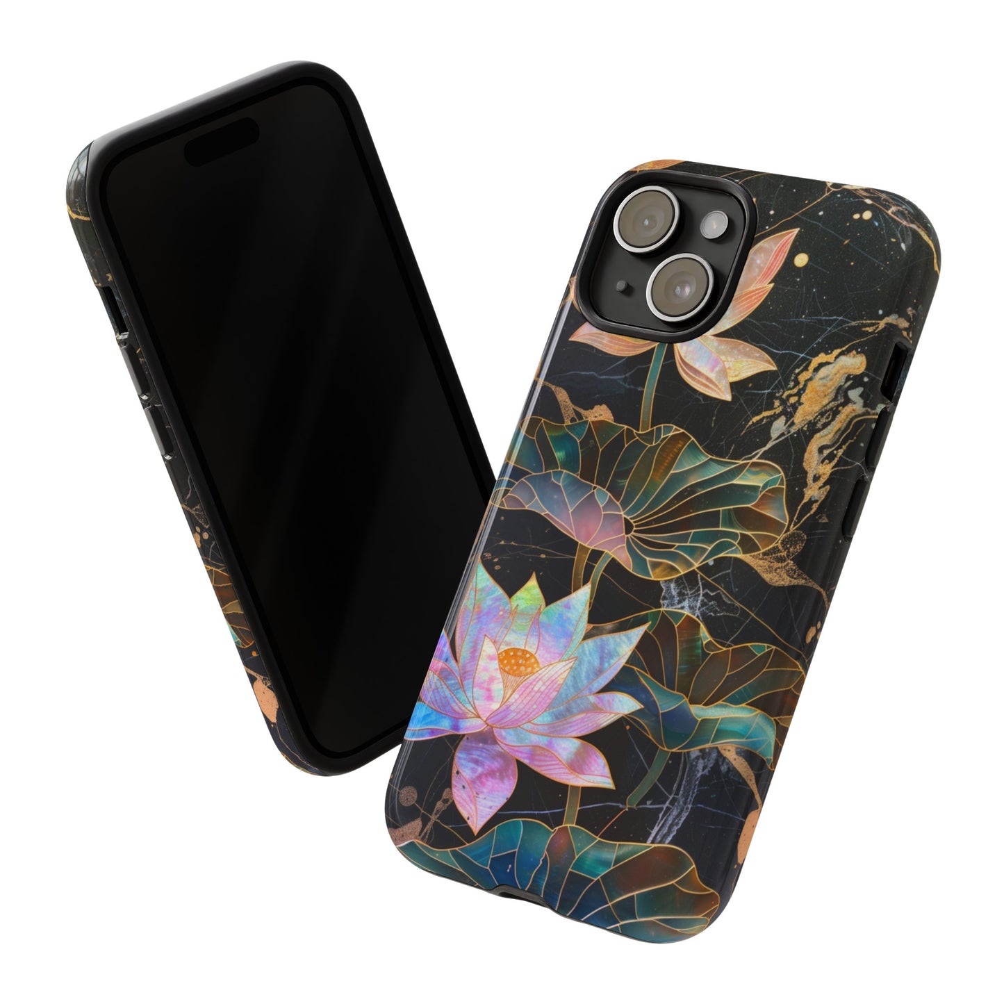 Lotus floral design cover for Samsung Galaxy S24
