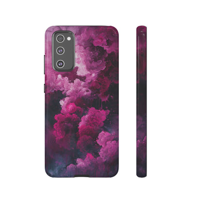 Magenta and Blue Color Explosion Phone Case