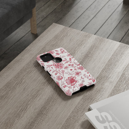 Pink Floral Wildflower Phone Case