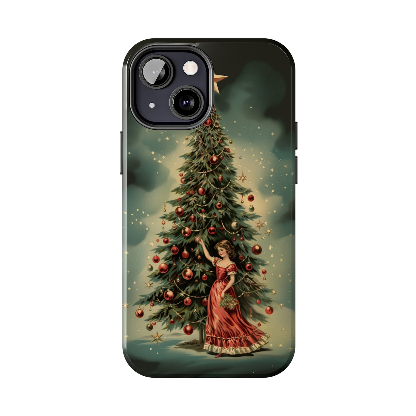 Vintage Christmas Charm Case for iPhone