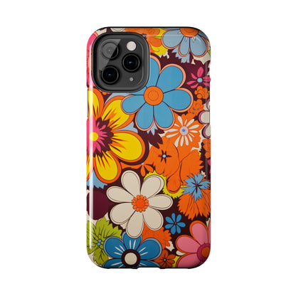 Trippy Hippie Psychedelic Floral Fusion