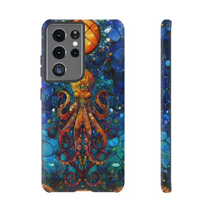 Octopus Stained Glass Undersea Magic Phone Case