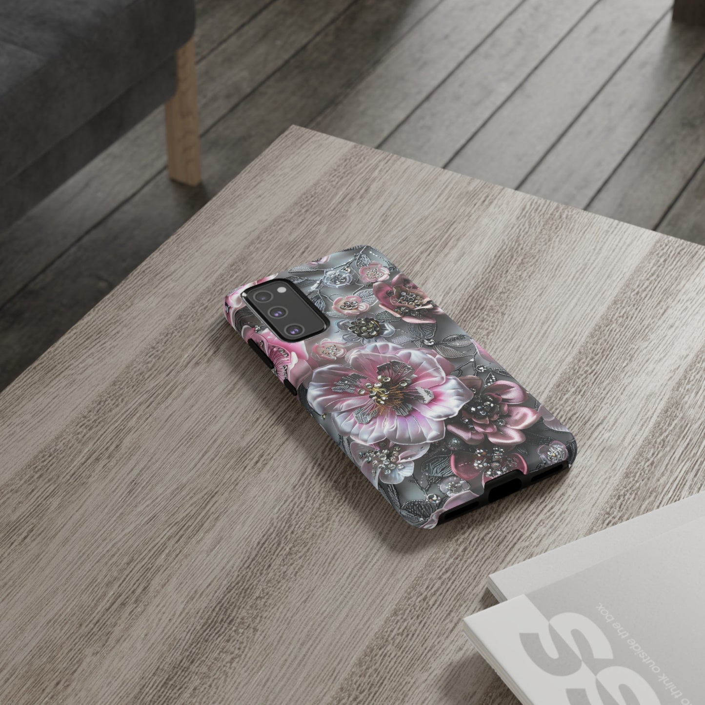 Coquette Aesthetic Floral Art iPhone 15 Case