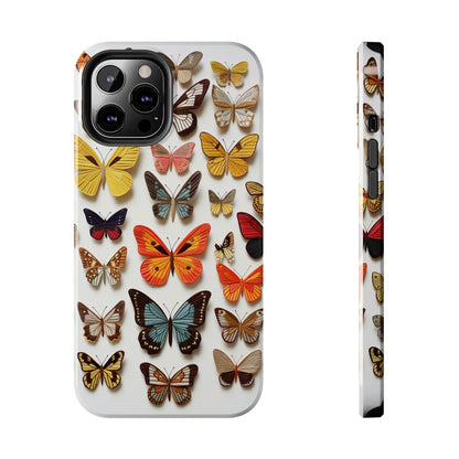 Elegant Embroidery: Delicate Butterfly iPhone Case – Crafted with Precision